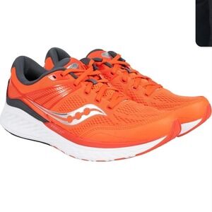 NWB Saucony Munchen 4S Mens Running Shoes - Fire/scarlet size 10